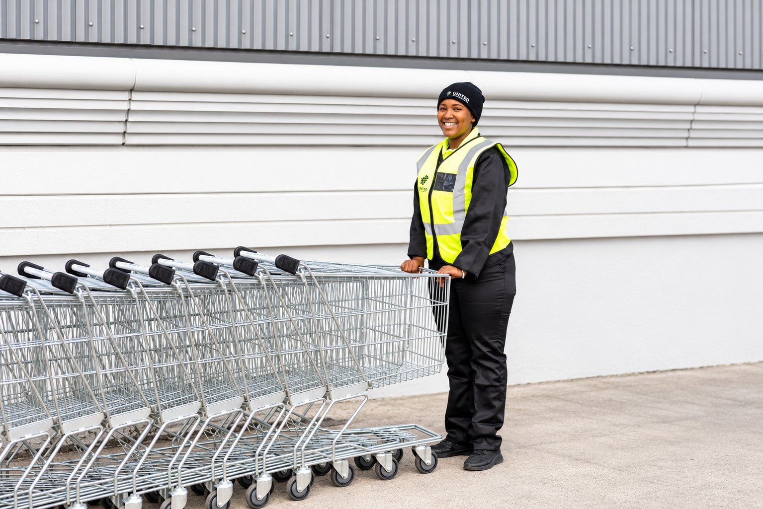 United Trolley Services staff member at work